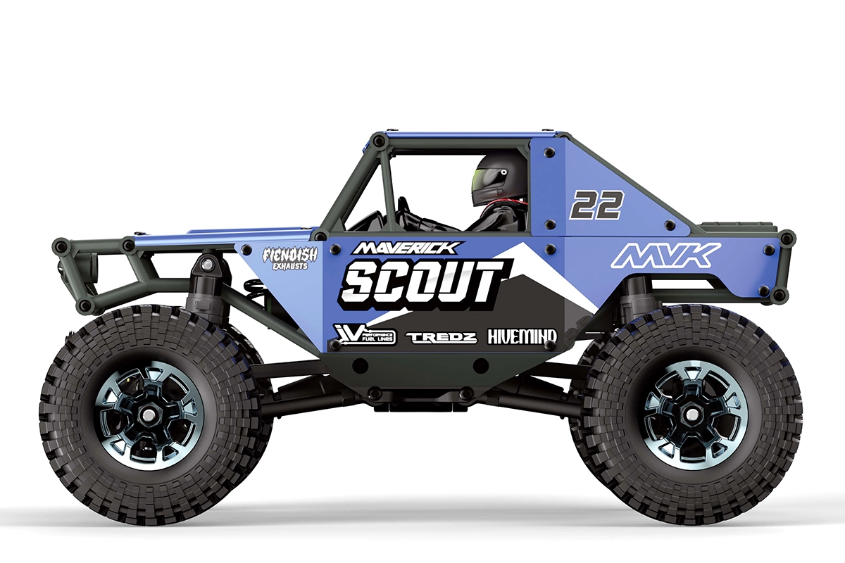Scout-24 Rock Crawler 1:24 – modrý