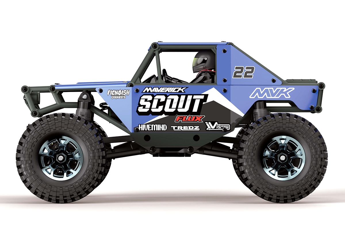 Scout-24 Flux Rock Crawler 1:24 – modrý
