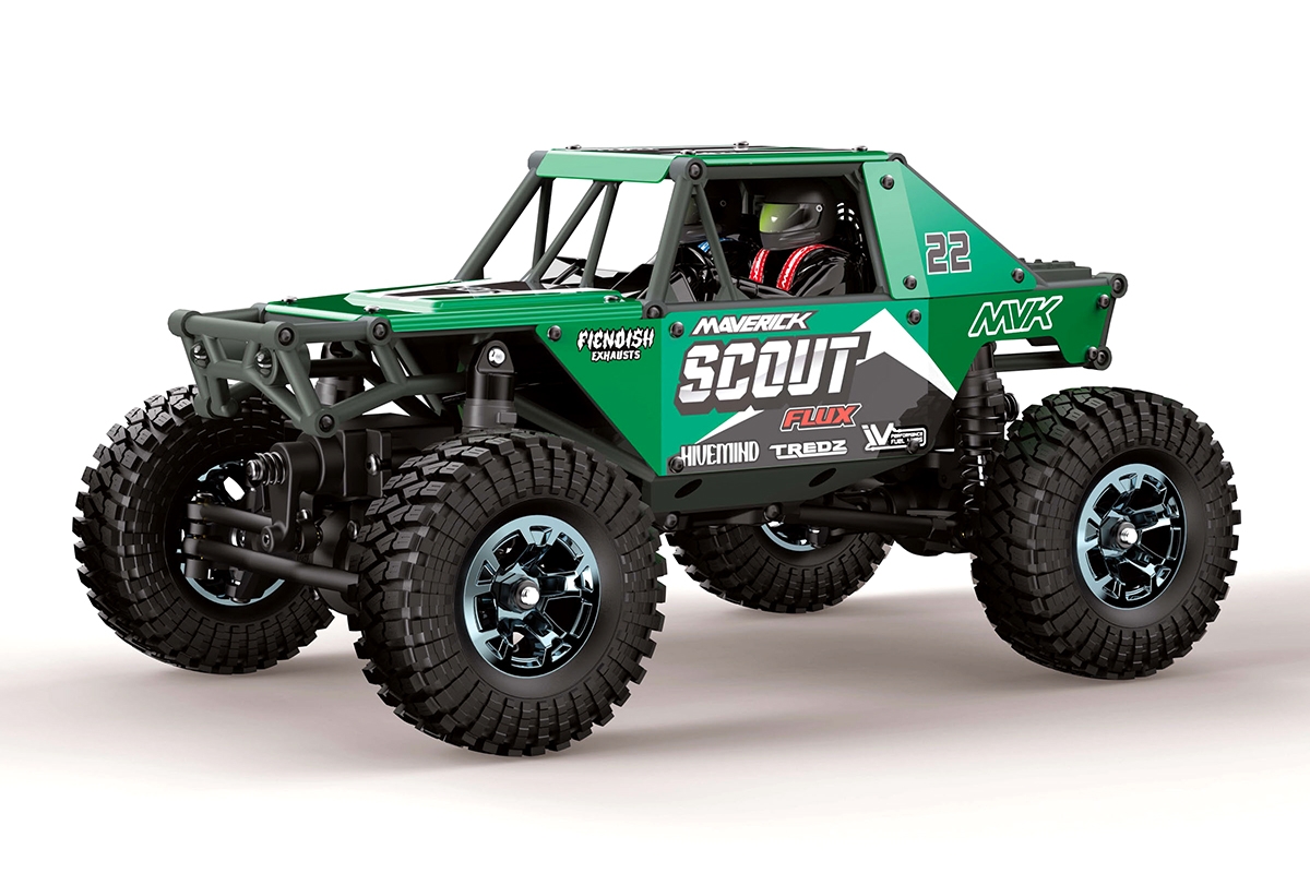 Scout-24 Flux Rock Crawler 1:24 – zelený