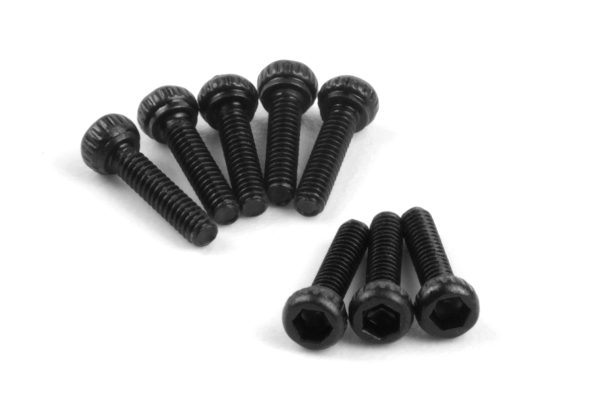 Imbusové šroubky s kulatou hlavou M1,4 x 6 mm (8 ks)