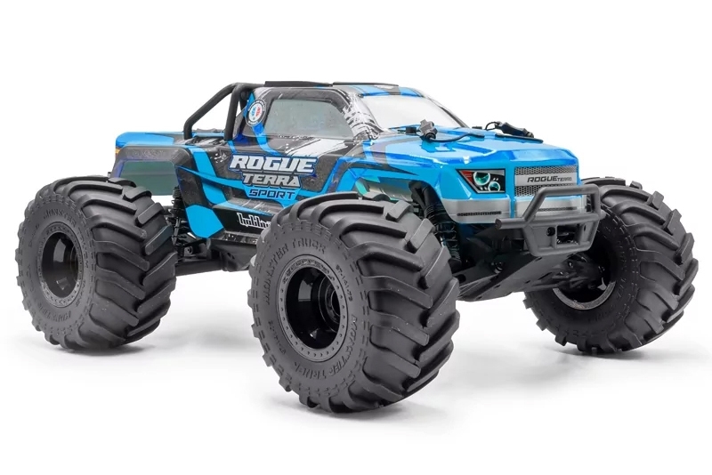 ROGUE TERRA SPORT RTR Brushless Monster Truck 4WD (15kg servo), modrá