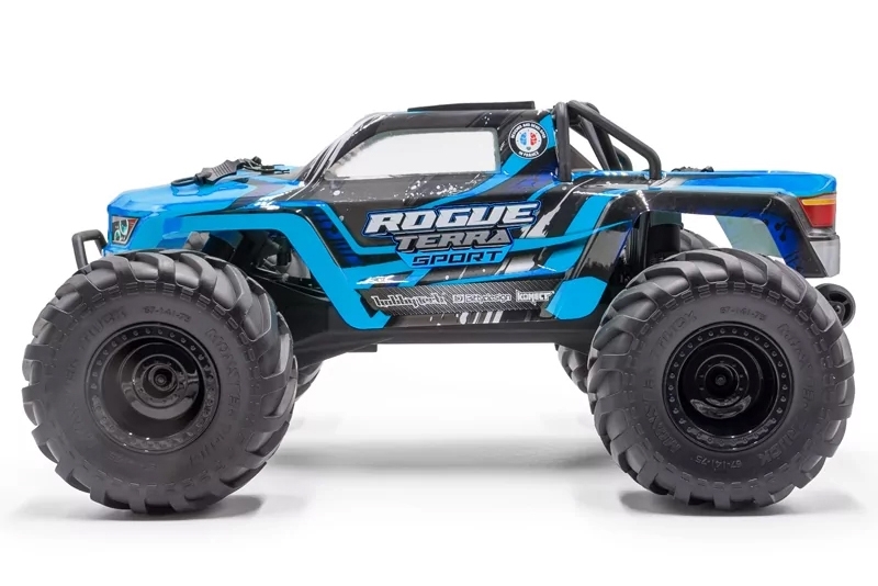 ROGUE TERRA SPORT RTR Brushless Monster Truck 4WD (15kg servo), modrá
