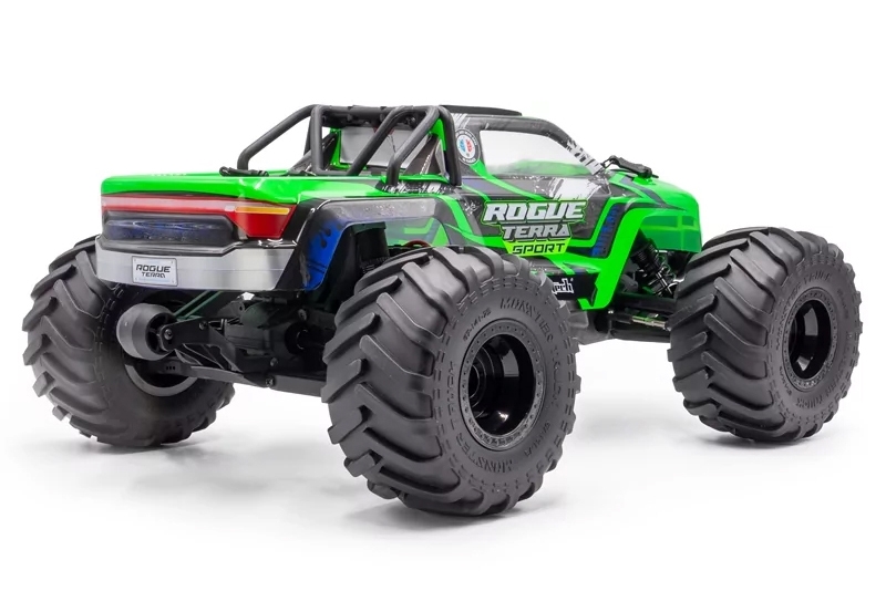 ROGUE TERRA SPORT RTR Brushless Monster Truck 4WD (15kg servo), zelená