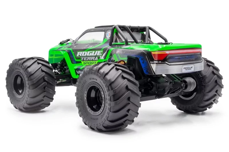 ROGUE TERRA SPORT RTR Brushless Monster Truck 4WD (15kg servo), zelená