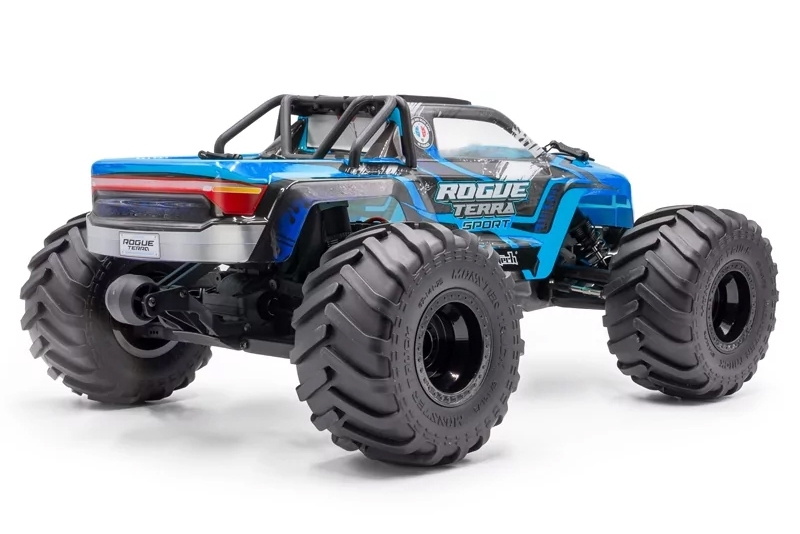 ROGUE TERRA SPORT RTR Brushless Monster Truck 4WD, modrá + akumulátor a nabíječ
