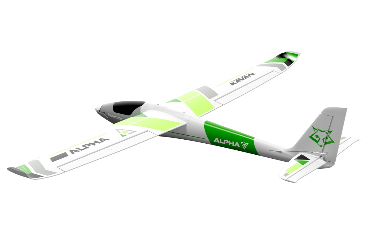 KAVAN Alpha V2 1500mm RTF - zelená