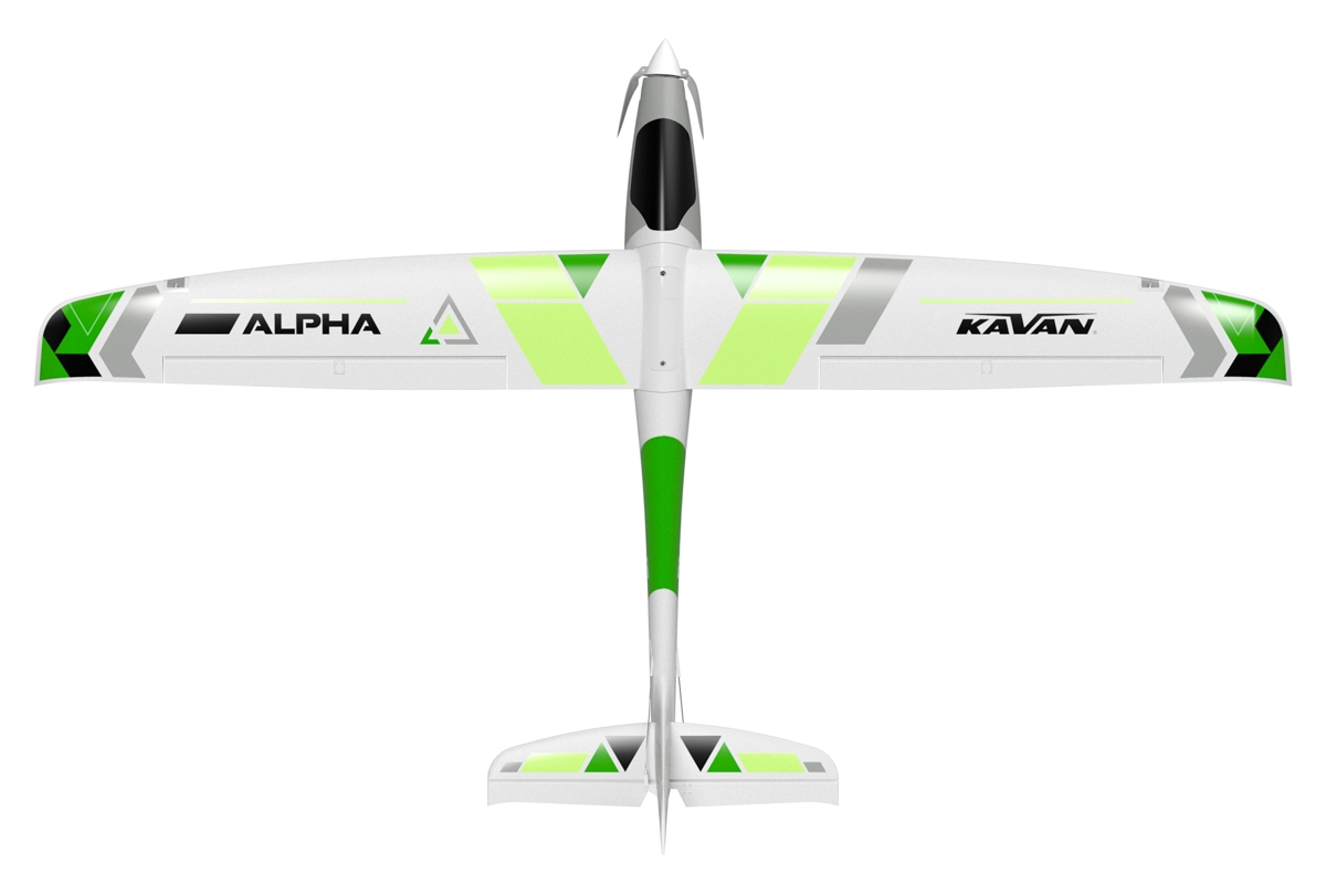 KAVAN Alpha V2 1500mm RTF - zelená