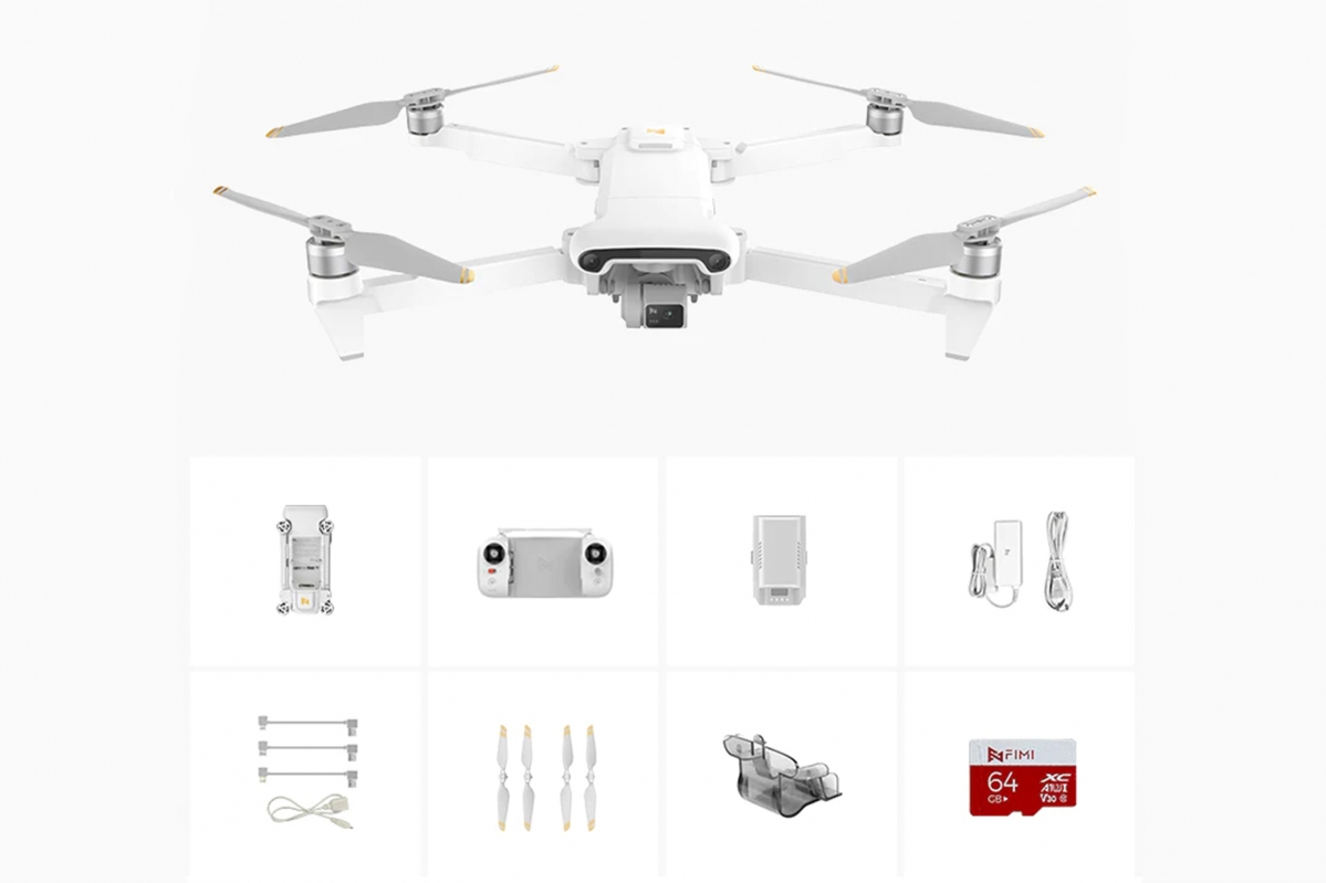 Xiaomi Fimi X8 Pro Combo (White) | MIPAMODEL