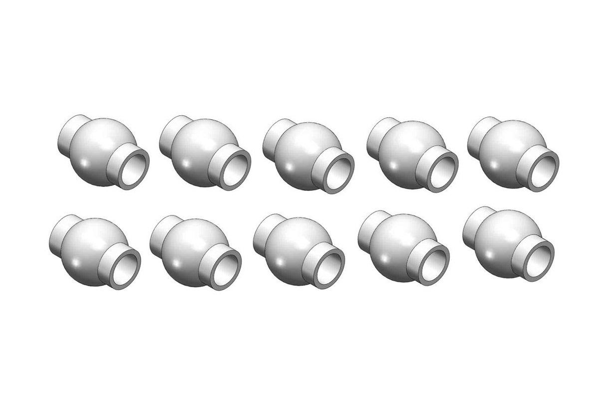 Kulové čepy (4 mm), 10 ks
