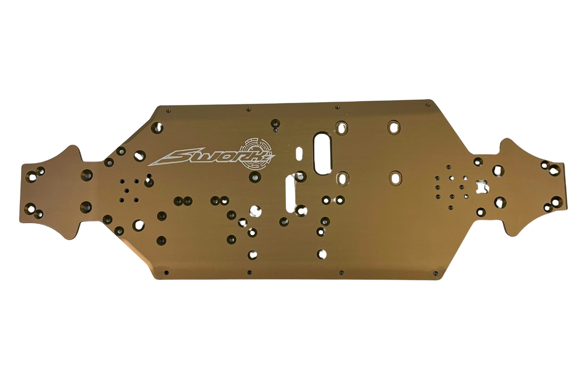S35-5 Series odlehčené hlavní plato podvozku z hliníku AL7075 (standardní) (hřídel 112 mm)