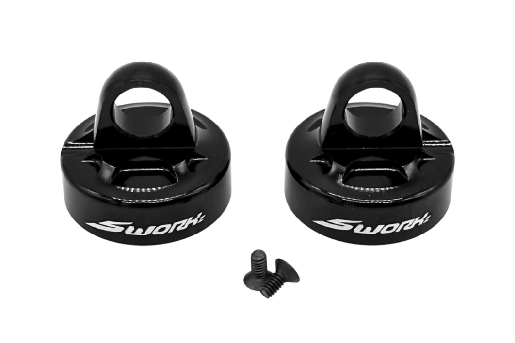 SWORKz S35-5 Series odlehčená víčka tlumičů pro emulzi/membrány (2 ks)