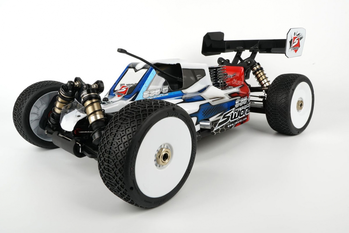 SWORKz S35-5 1/8 PRO Nitro Buggy stavebnice