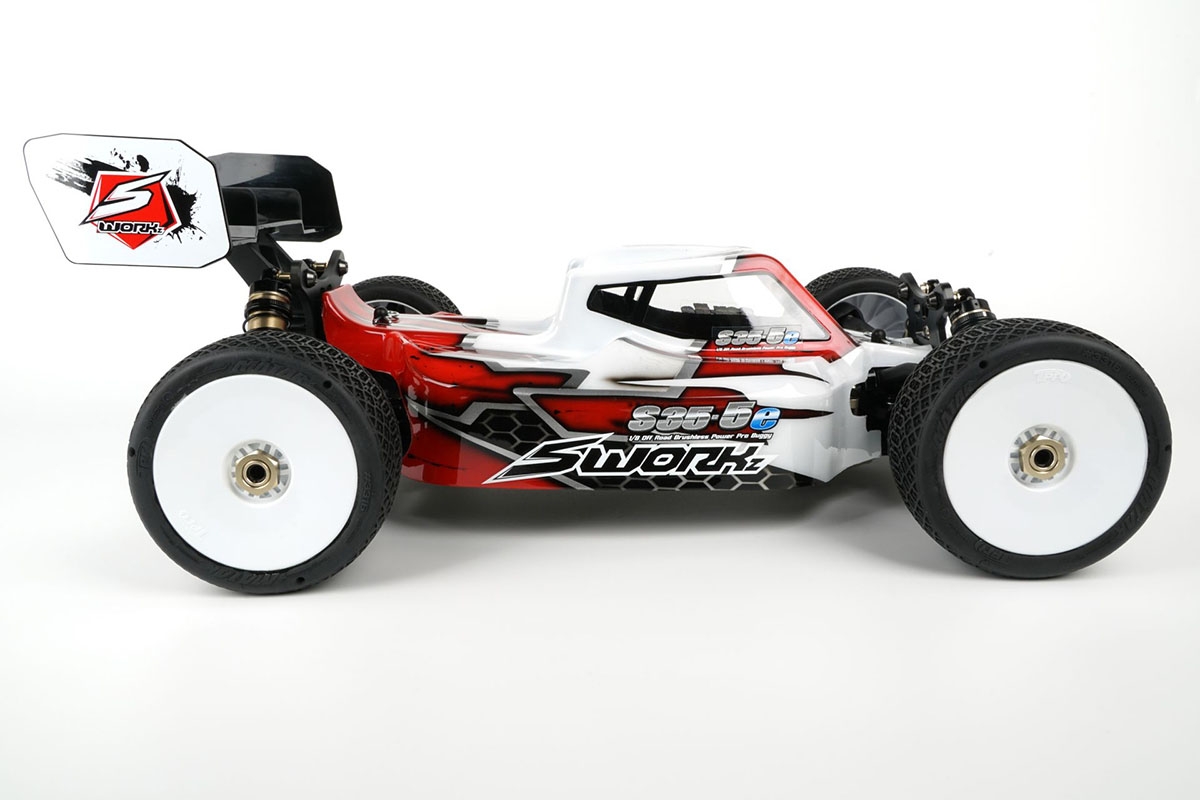 SWORKz S35-5e 1/8 PRO Brushless Power Buggy stavebnice