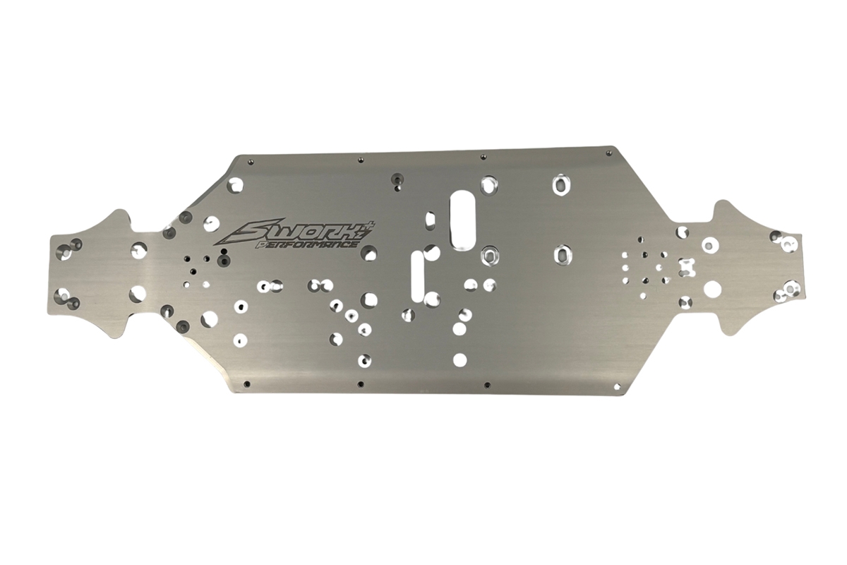 Performance S35-5 Series odlehčené plato podvozku AL7075 (prodloužené) (hřídel 115 mm)